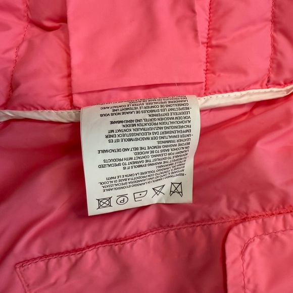 Piero Guidi NWOT S feather puffer vibrant pink ultra lux never worn - Picture 13 of 16